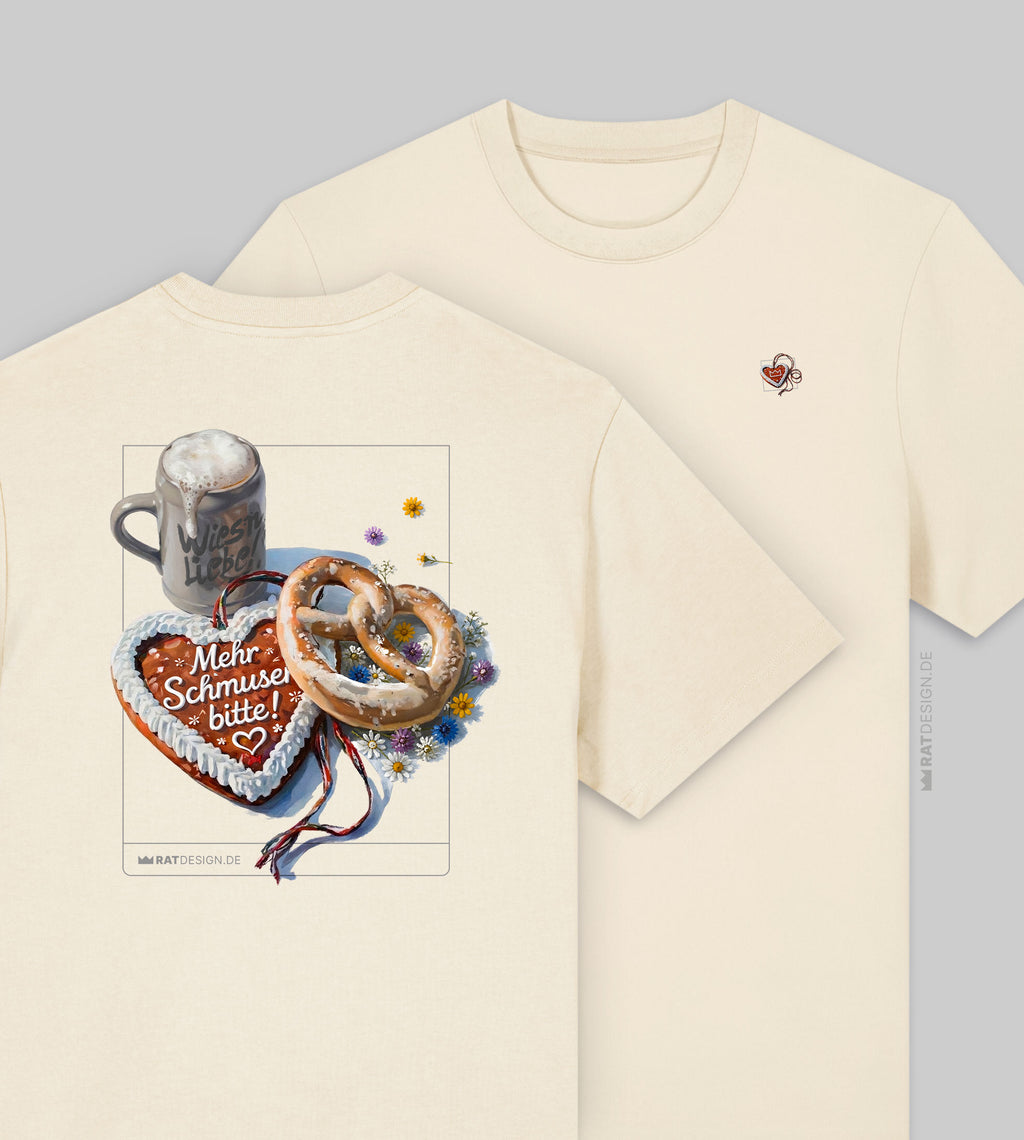 WIESNliebe - Mehr Schmusen - Organic Heavy Shirt