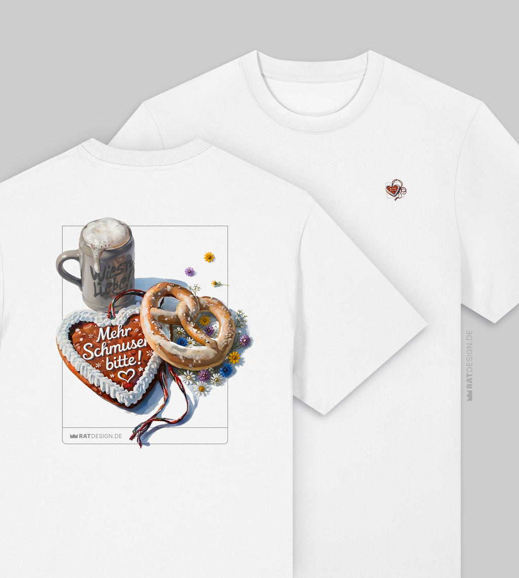 WIESNliebe - Mehr Schmusen - Organic Heavy Shirt