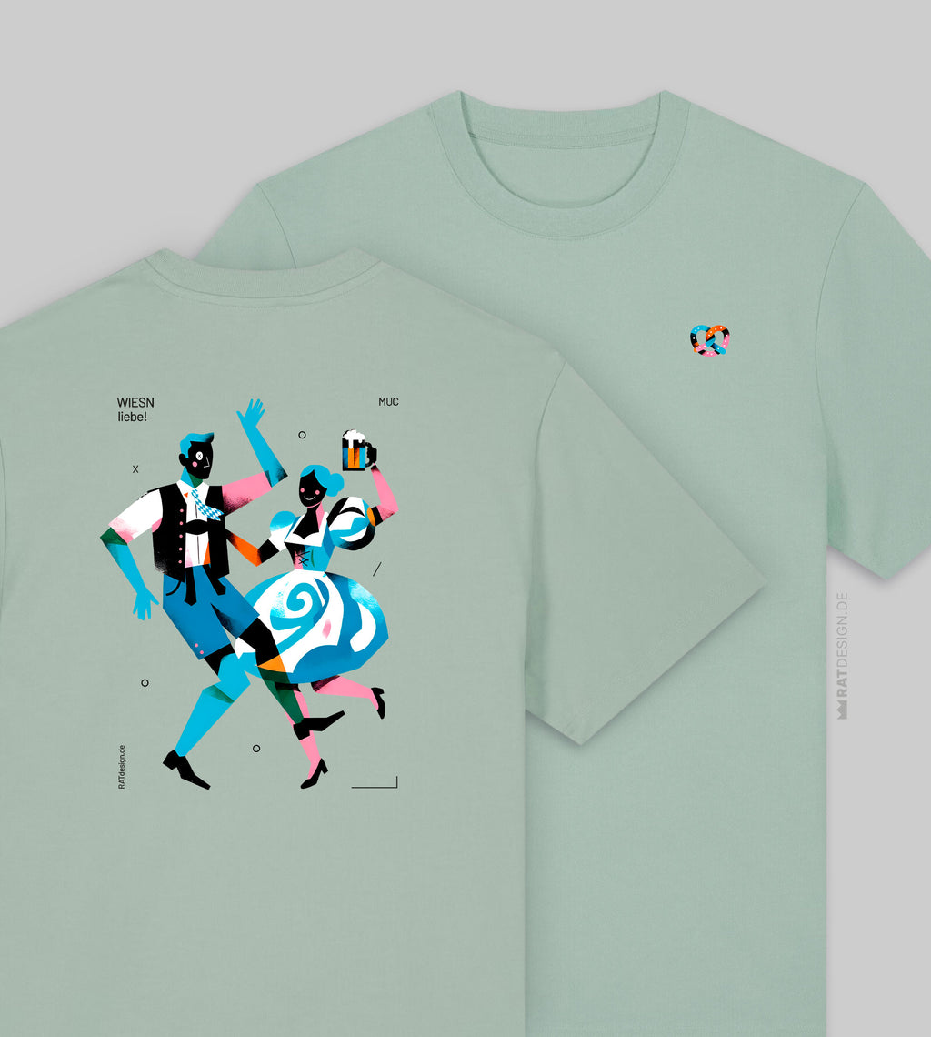 WIESNliebe - Herzl - Organic Heavy Shirt