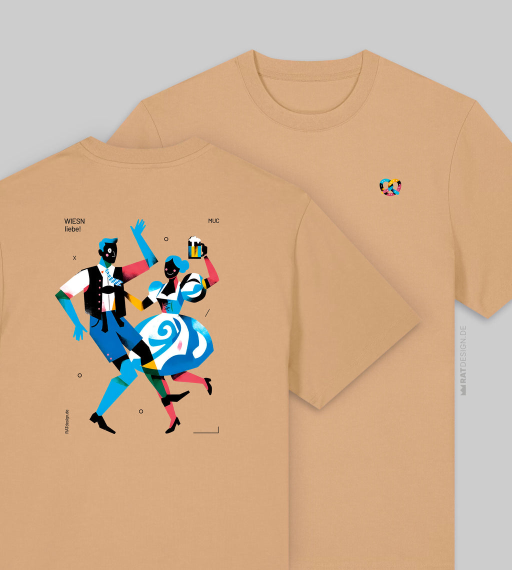 WIESNliebe - Herzl - Organic Heavy Shirt