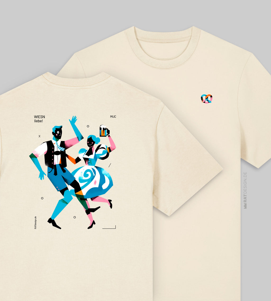 WIESNliebe - Herzl - Organic Heavy Shirt