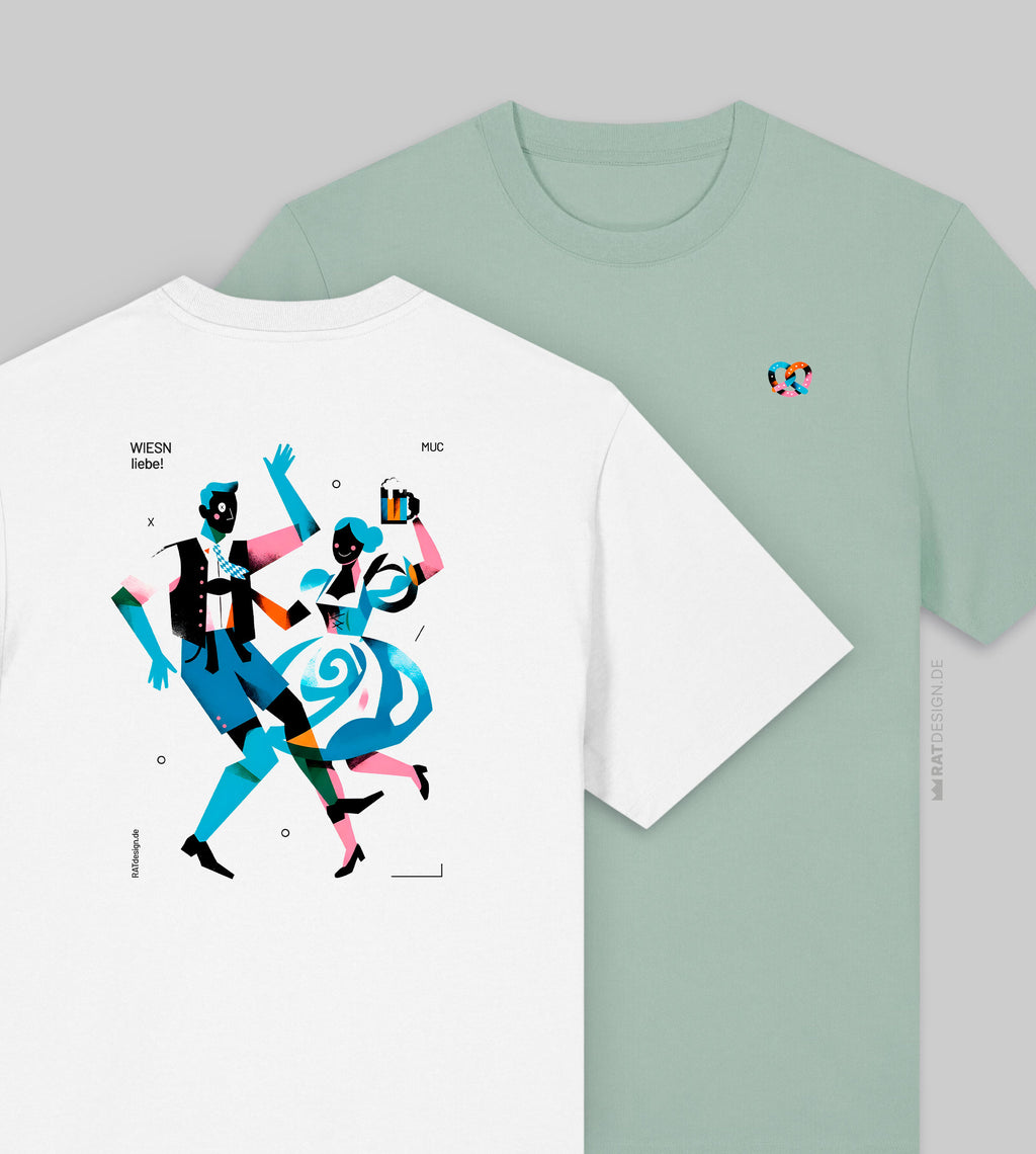 WIESNliebe - Herzl - Organic Heavy Shirt