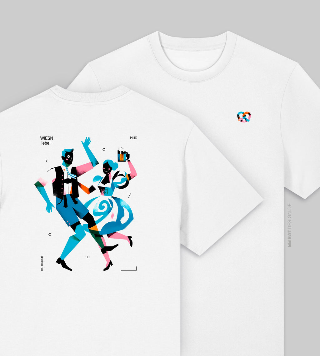 WIESNliebe - Herzl - Organic Heavy Shirt