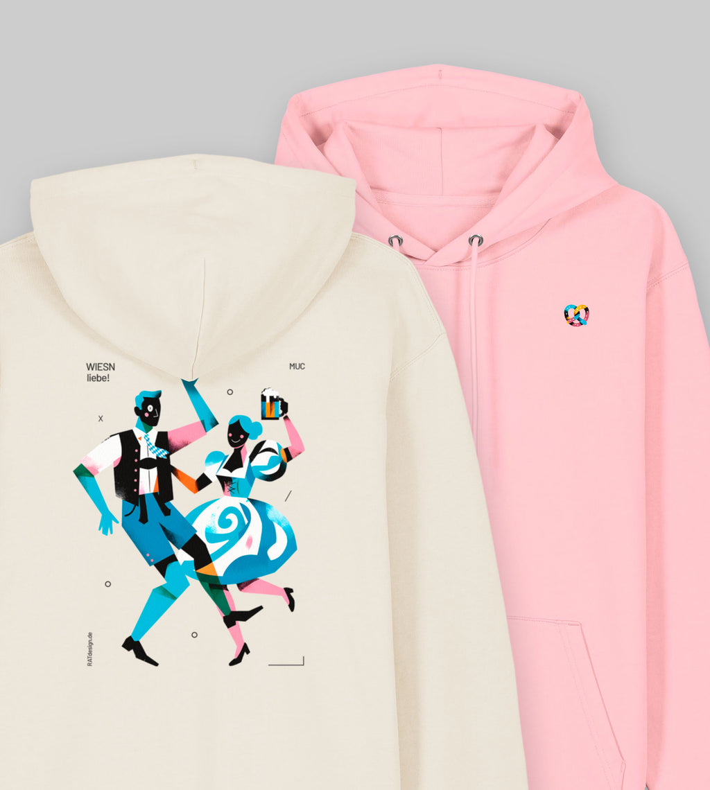 WIESNliebe - Herzl - Organic Hoodie