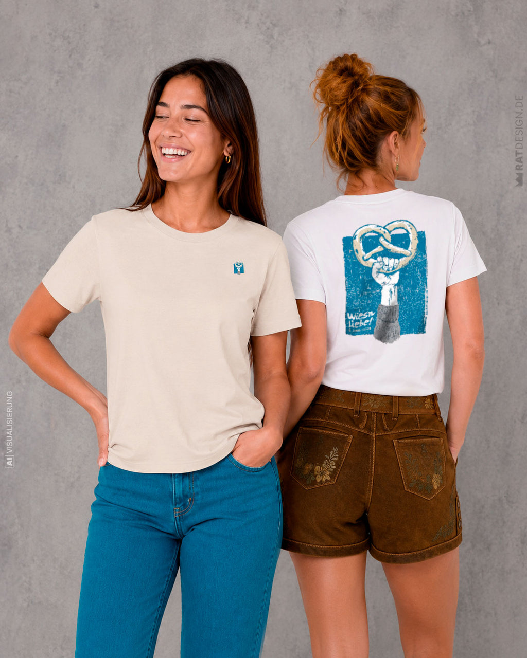 WIESNliebe - 5. Jahreszeit - Ladies Organic Shirt