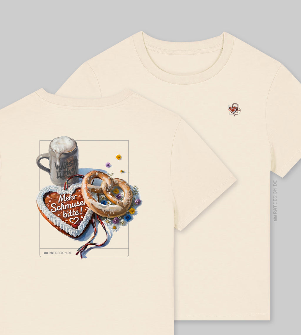 WIESNliebe - Mehr Schmusen - Ladies Organic Shirt