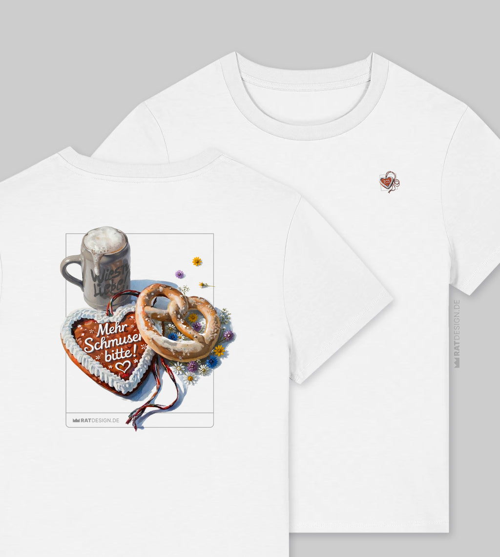 WIESNliebe - Mehr Schmusen - Ladies Organic Shirt